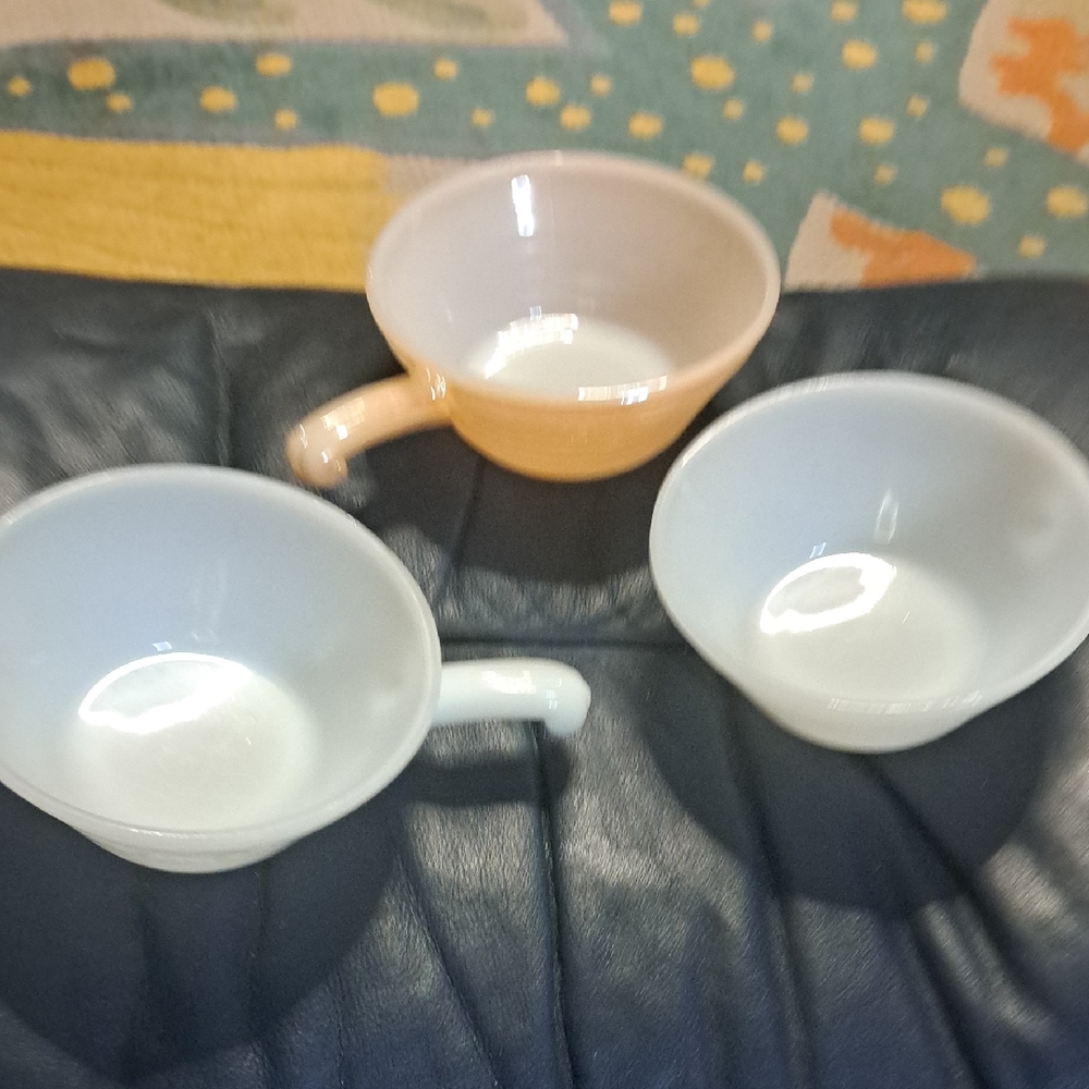 Set of Three Vintage Handled Dishes